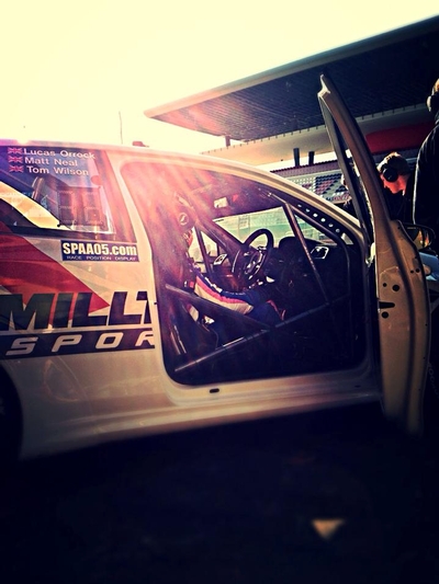 Milltek and Matt Neal